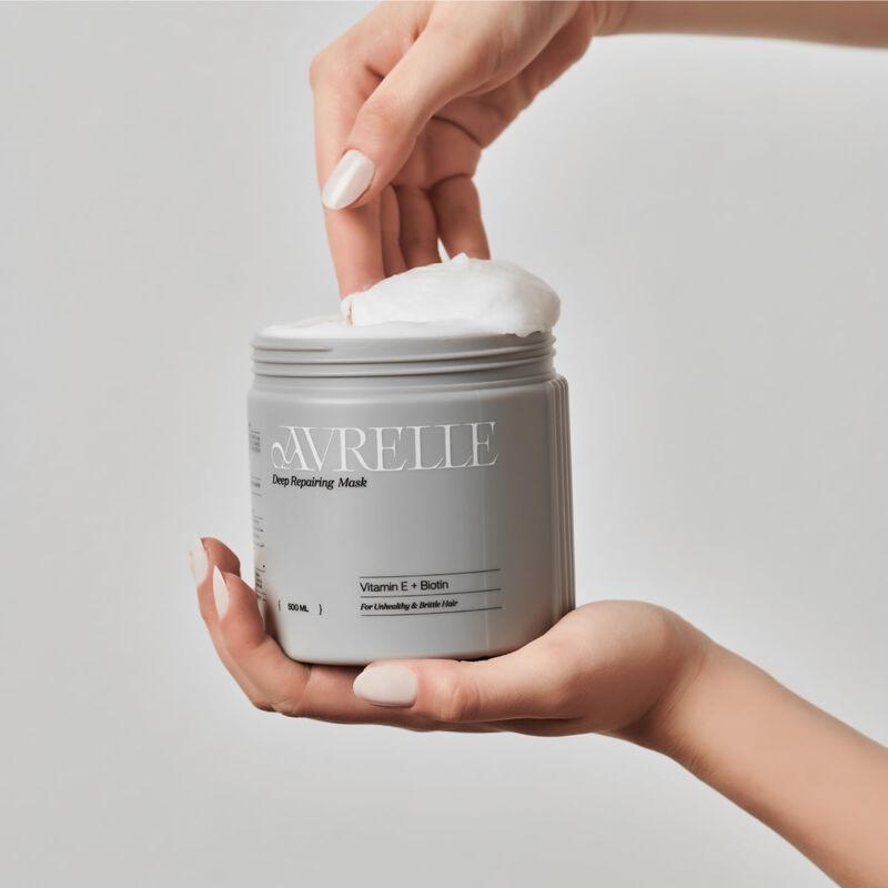 avrelle ماسك بالبيوتين والڤيتامين e
