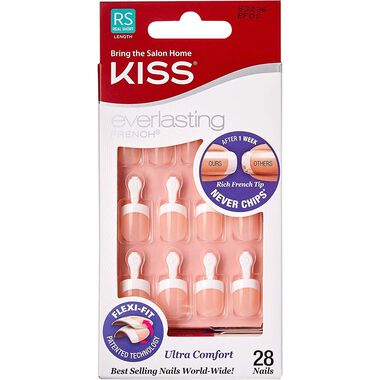 faces kiss everlasting french nail kit   endless