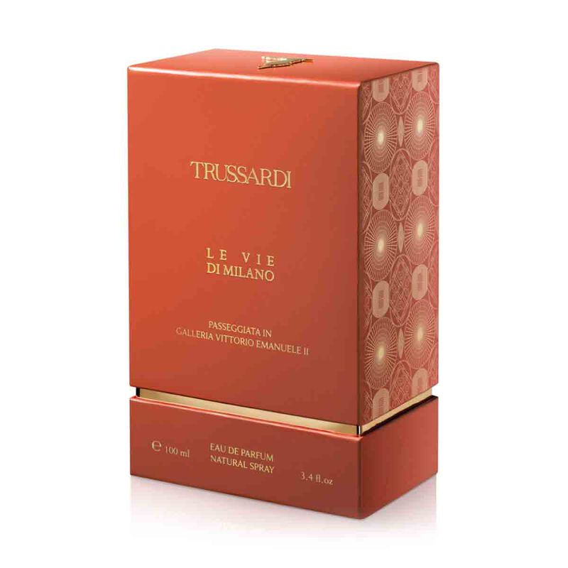 trussardi le vie di milano galleria vittorio emanuele eau de parfum 100ml
