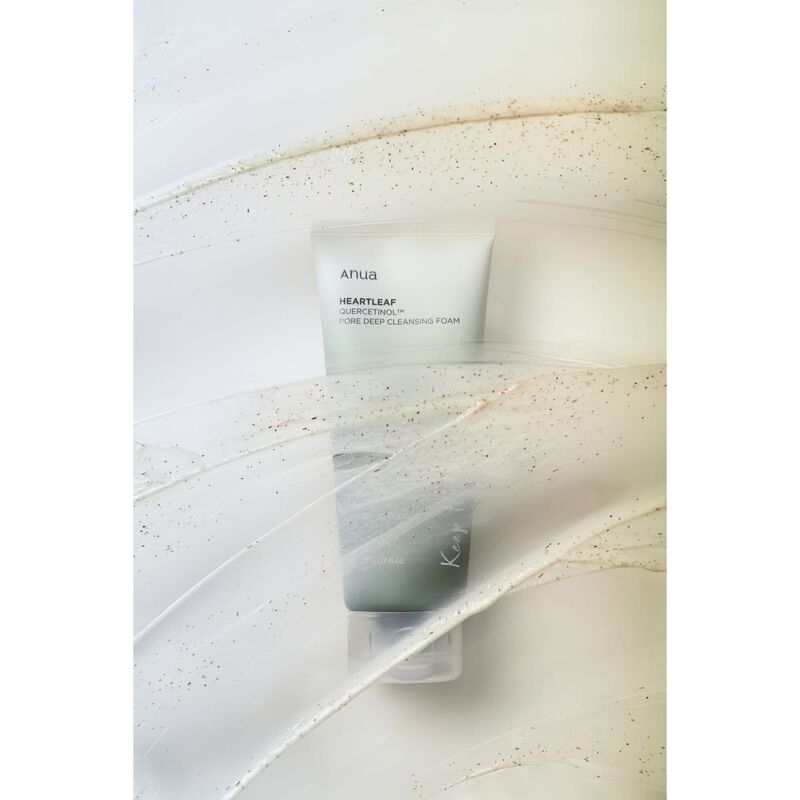anua anua heartleaf quercetinol pore deep cleansing foam 150ml