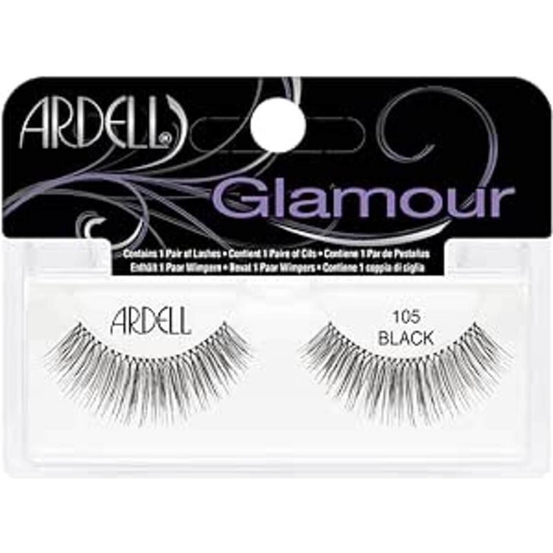 Glamour Lashes 105 Black ardell glamour lashes 105 black