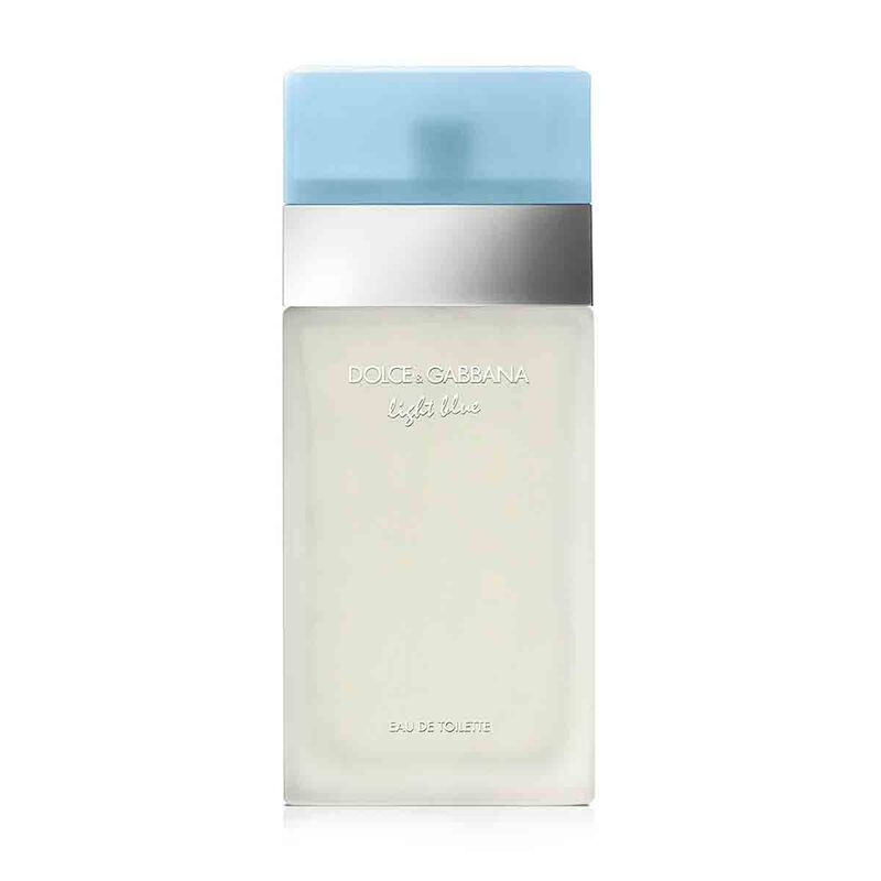 dolce & gabbana light blue for women  eau de toilette 50ml