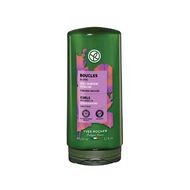 faces curls conditioner for curly hair with organic flax