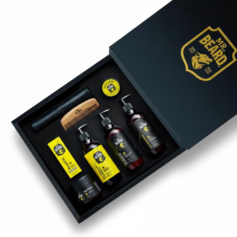 mr beard mega grooming kit &ndash; complete hair & beard carelumberjack.
