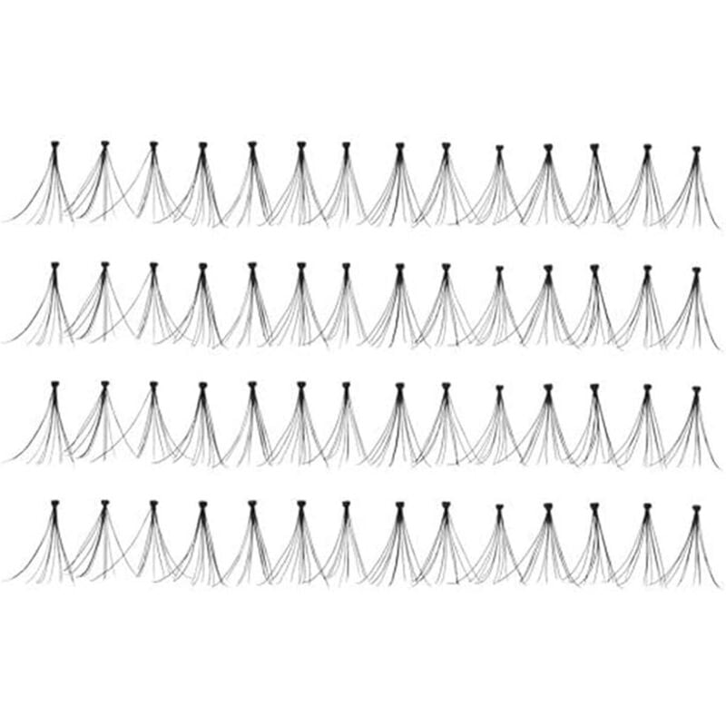 ardell individual lashes medium black knotted flares