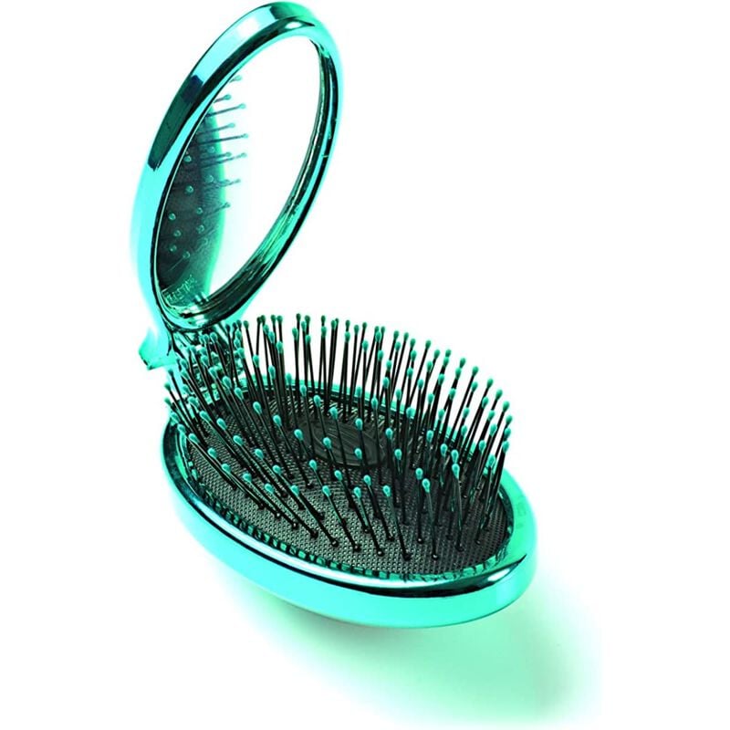 Pop and Go Detangler Hair Brush- Teal wet brush pop and go detangler hair brush teal