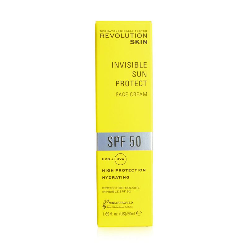SPF 50 Invisible Protect Sunscreen revolution spf 50 invisible protect sunscreen