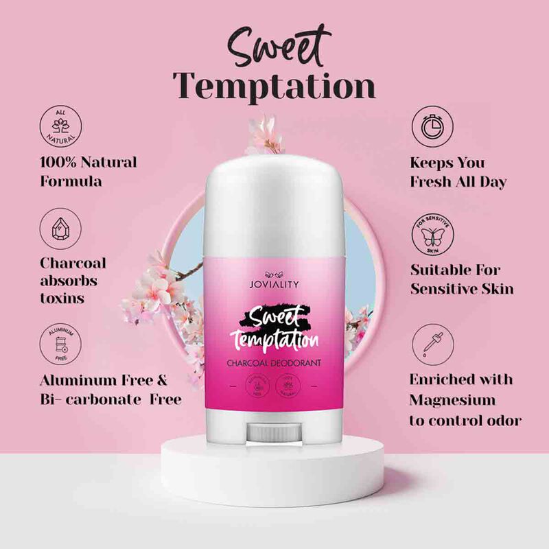 جوفياليتي مزيل رائحة العرق بالفحم سويت تمبتاشين