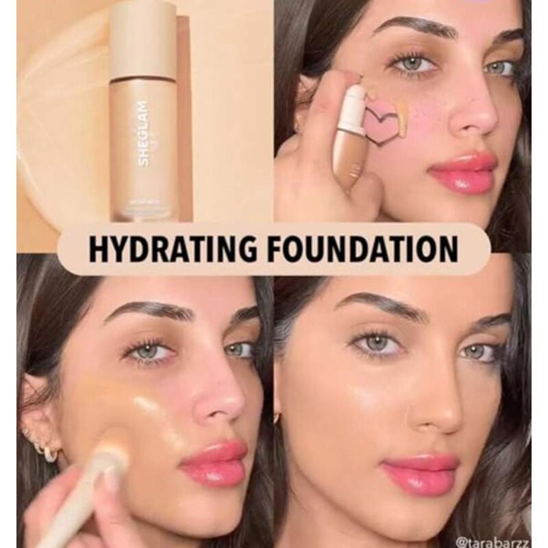 sheglam sheglam skinfinite hydrating foundation shell 30ml