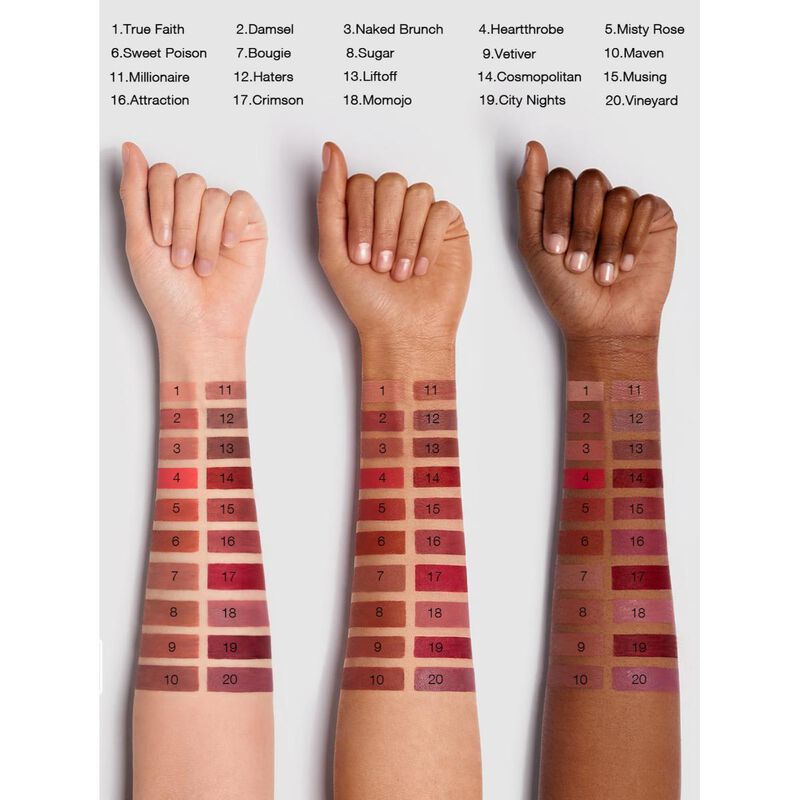 sheglam sheglam matte allure liquid lipstick millionaire