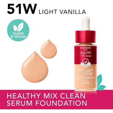 faces healthy mix serum foundation   51w light vanilla  30ml