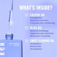 faces locks so glossy hair serum