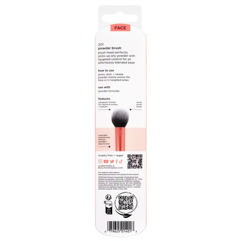 real techniques ultra plush powder makeup brush