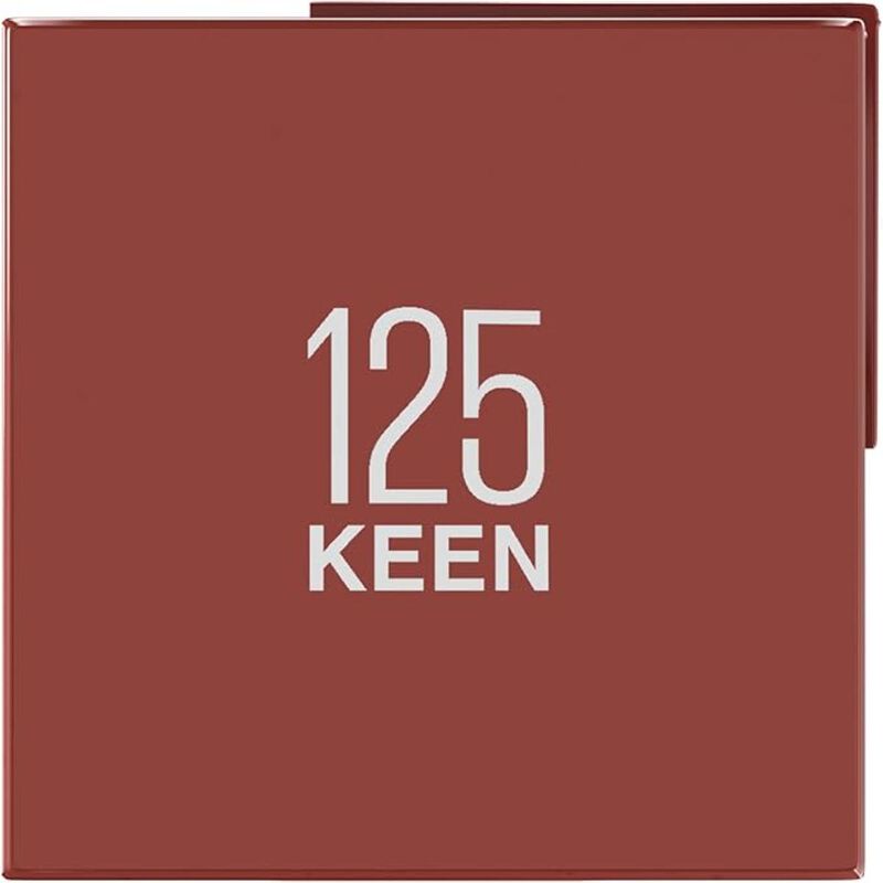 maybelline new york superstay vinyl ink longwear transfer proof gloss lipstick, 125 keen