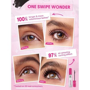 faces ماسكارا تكثيف وتجعيد   أسود