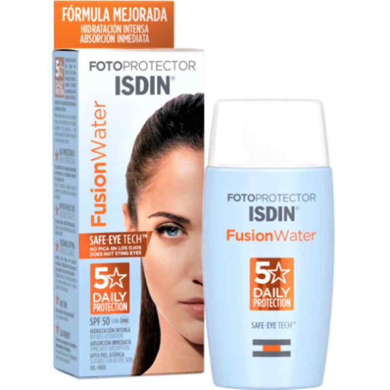 Fotoprotector Fusion Water SPF50 Plus 50ml isdin fotoprotector fusion water spf50 plus 50ml