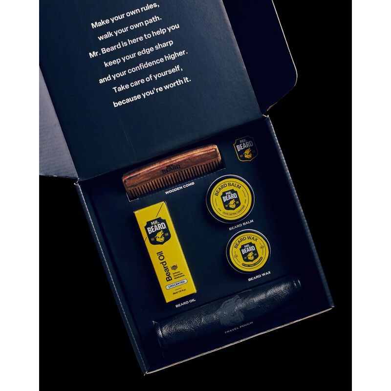 mr beard mr.beard aroma scent essential beard grooming kit