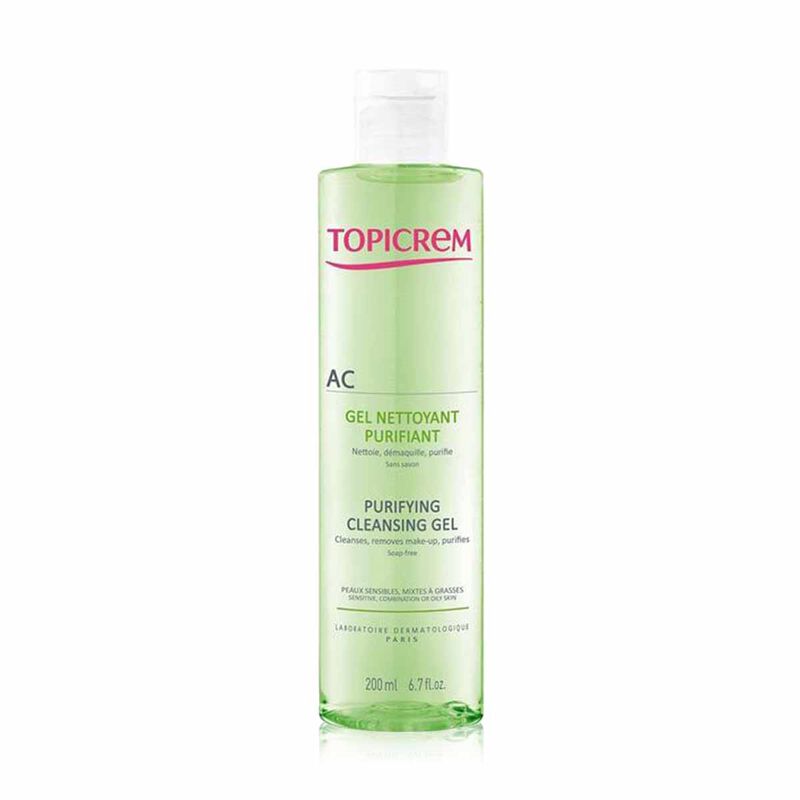 Topicrem Ac Purifying Cleansing Gel 200ml topicrem topicrem ac purifying cleansing gel 200ml