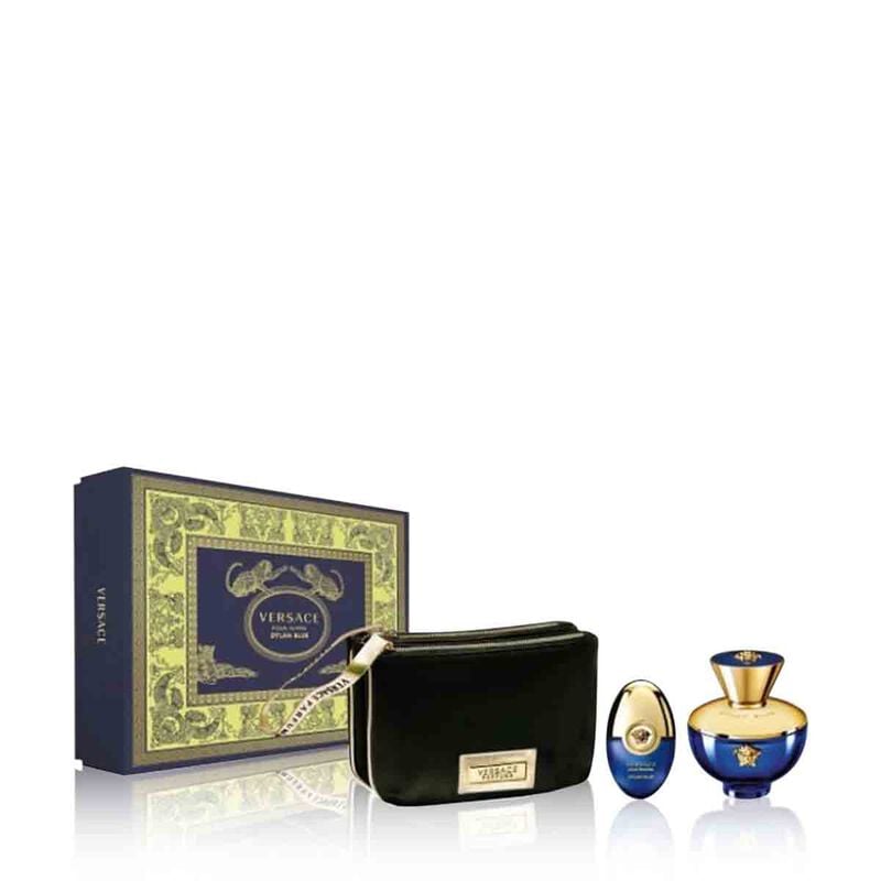 versace dylan blue pour femme eau de perfume set
