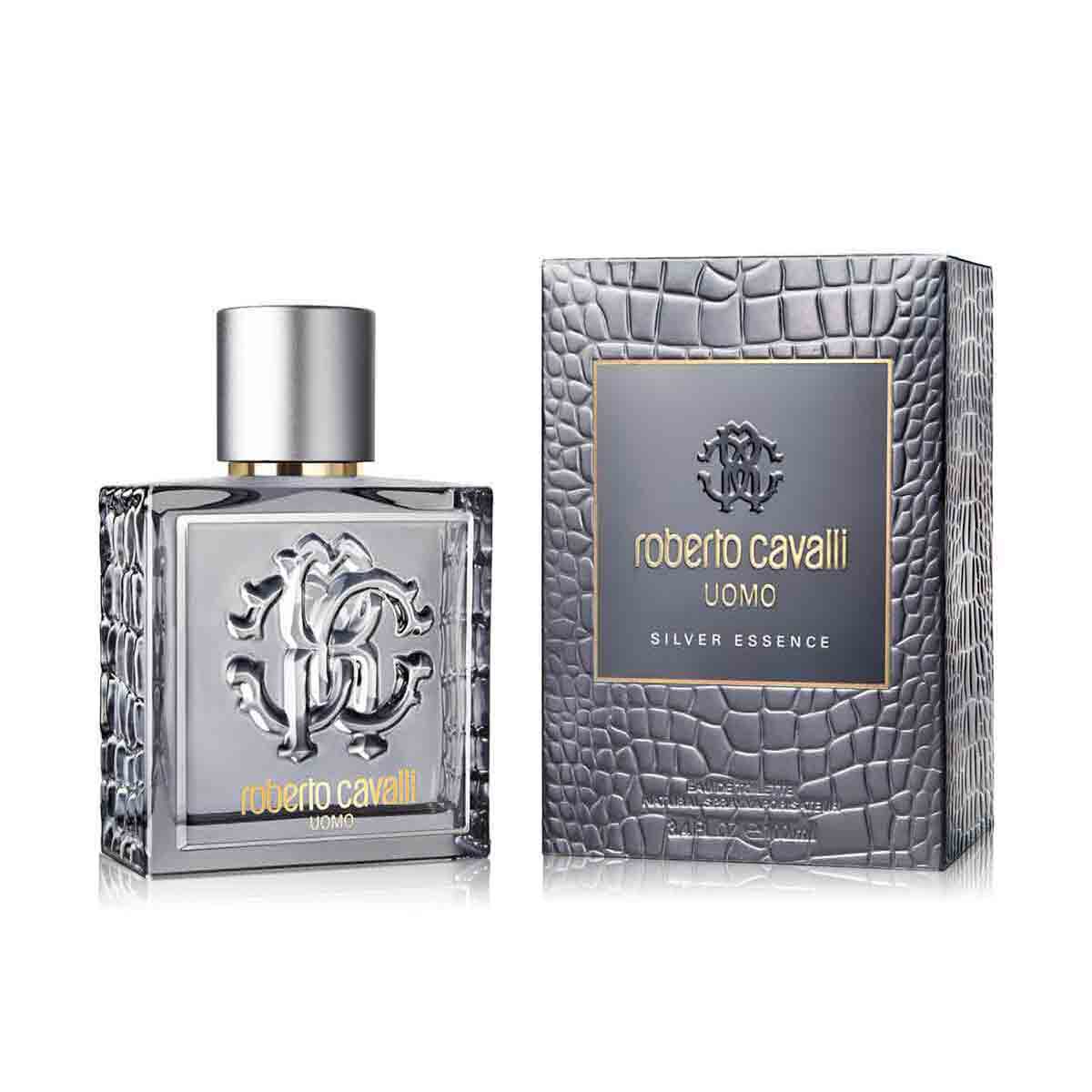Roberto cavalli uomo silver essence top