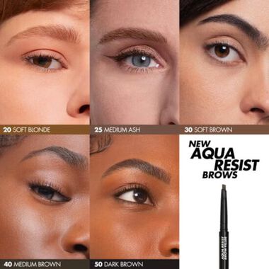 faces aqua resist brow filler  20