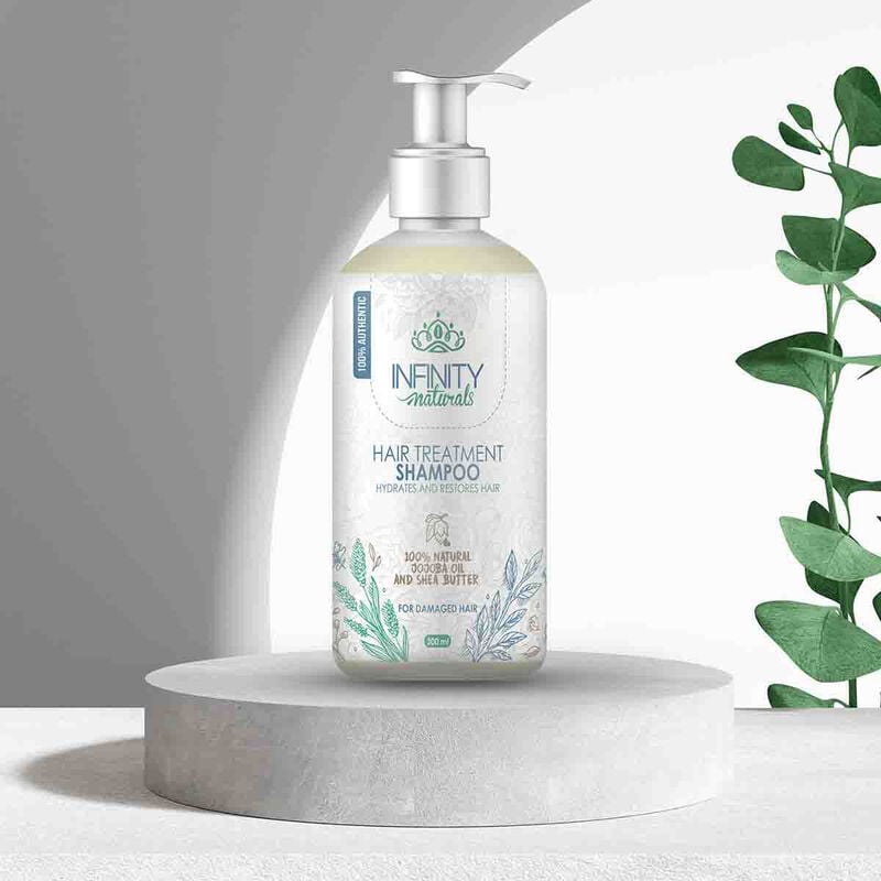 Infinity Naturals Hair Treatment Shampoo 100% Natural Jojoba Oil & Shea Butter infinity natural infinity naturals hair treatment shampoo 100% natural jojoba oil & shea butter