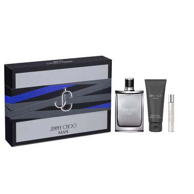 faces jimmy choo men gift set  edt 100ml   edt 7 5ml   shower gel 100ml