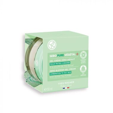 faces zero blemish gel cream sebo pure vegetal