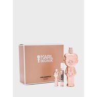 طقم كارل لاغرفيلد آيكونيك ومان عطر 100 مل + 7.5 مل + 4.5 مل faces طقم كارل لاغرفيلد آيكونيك ومان عطر 100 مل 7 5 مل 4 5 مل