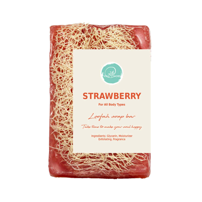Strawberry Loofah Soap soul and more strawberry loofah soap