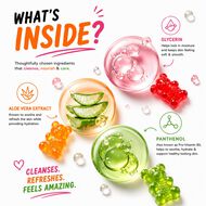 faces b di w sh gummy yummy body wash 500ml