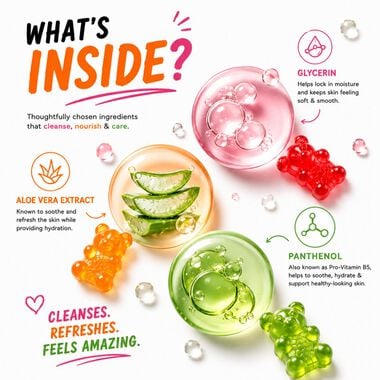 BÖDI WÖSH Gummy Yummy Body Wash 500ml faces b di w sh gummy yummy body wash 500ml