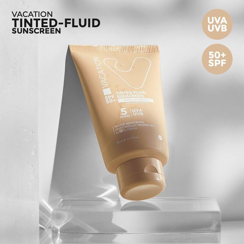 vacation vacation tinted – fluid sunscreen 50ml