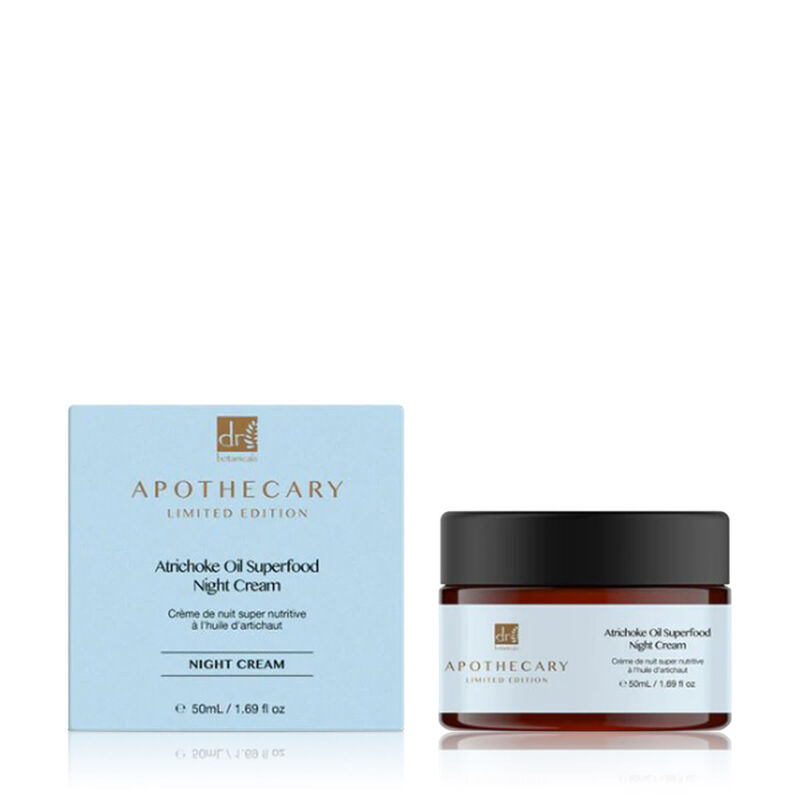 Artichoke Oil Superfood Night Cream dr. botanicals artichoke oil superfood night cream