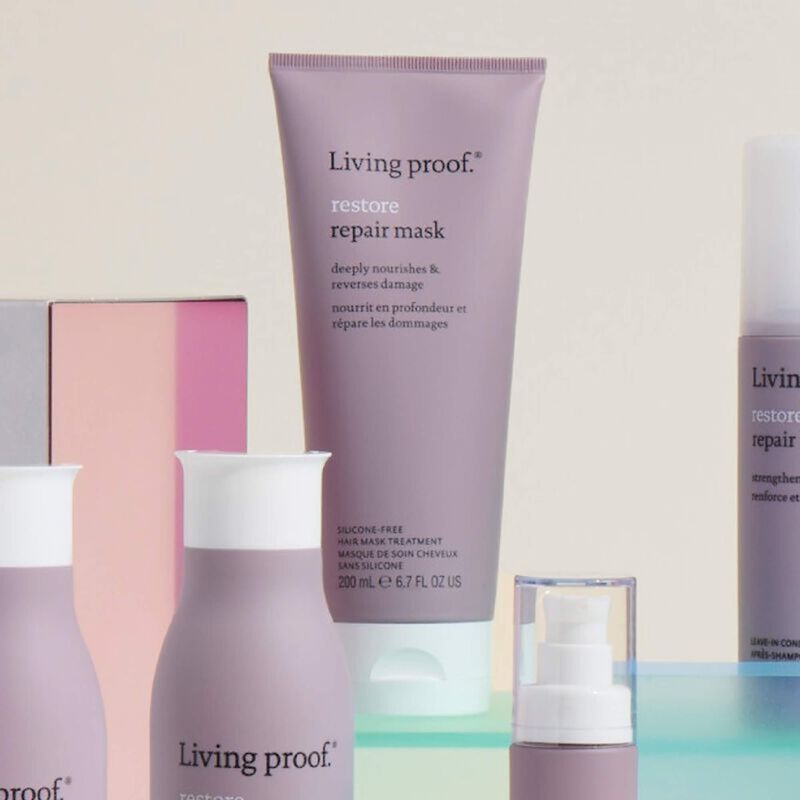 living proof قناع إصلاح الترميم