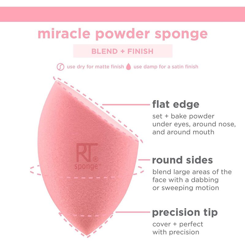 real techniques miracle powder sponge