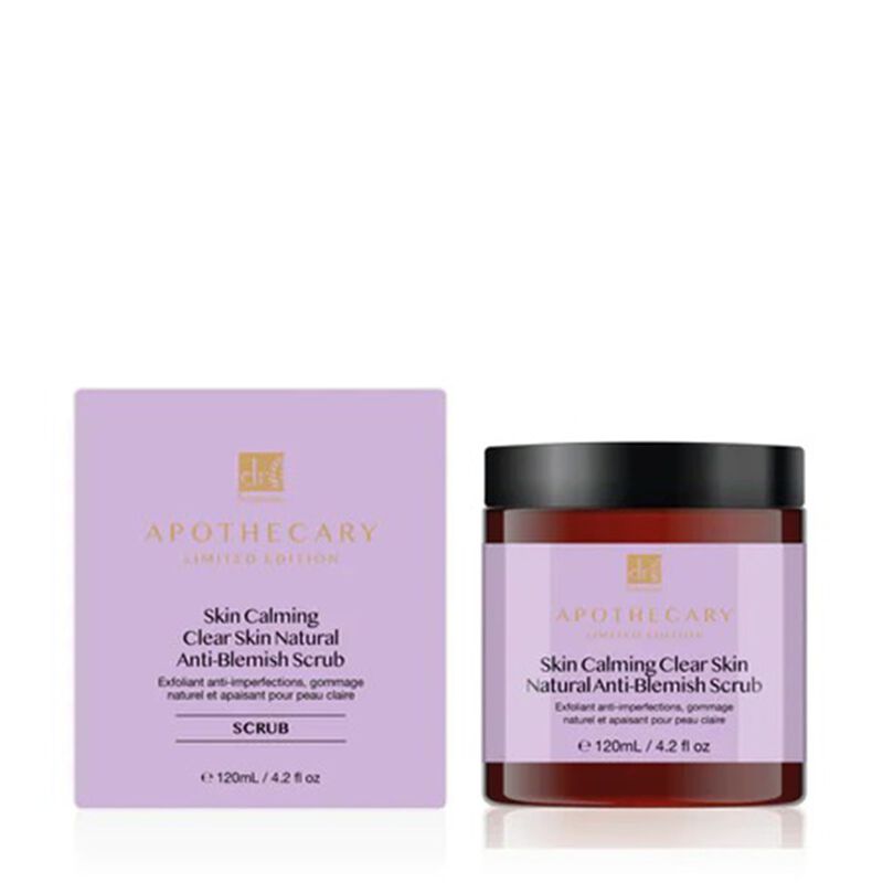 Skin Calming Clear Skin Natural Anti-blemish Scrub dr. botanicals skin calming clear skin natural antiblemish scrub
