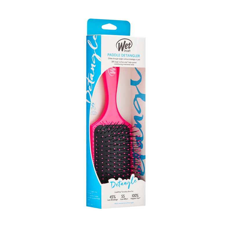 wet brush paddle pink