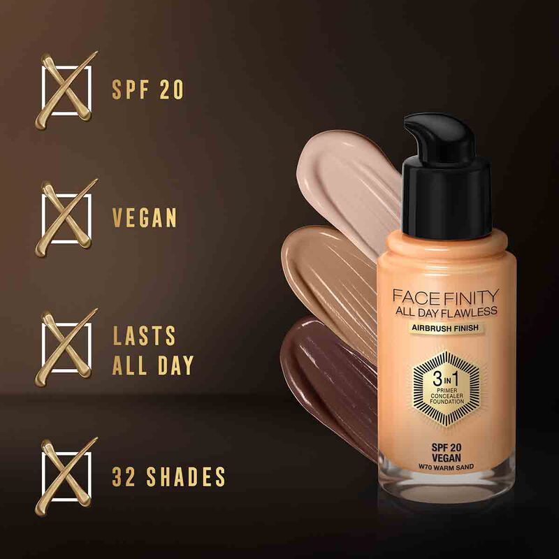 Facefinity All Day Flawless Liquid Foundation max factor facefinity all day flawless liquid foundation