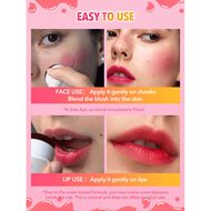 faces sheglam jelly licious hydrating lip   blush tint  cheerio