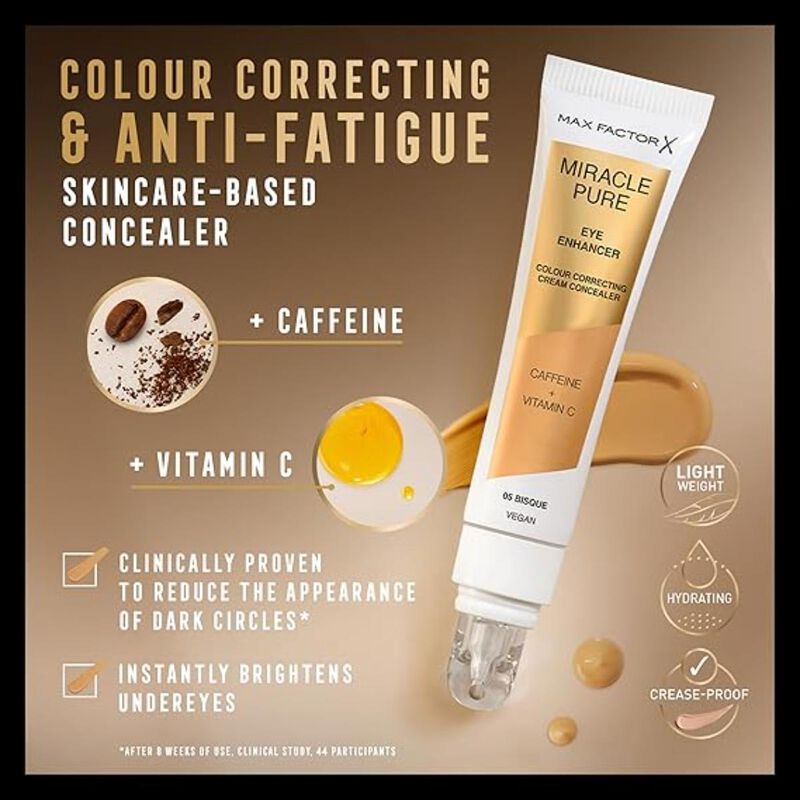 max factor max factor miracle pure concealer  buff 02, 10ml