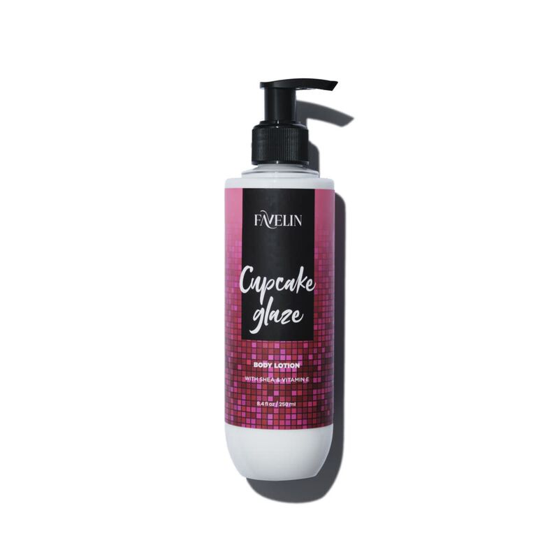 favelin cupcake glaze body lotion