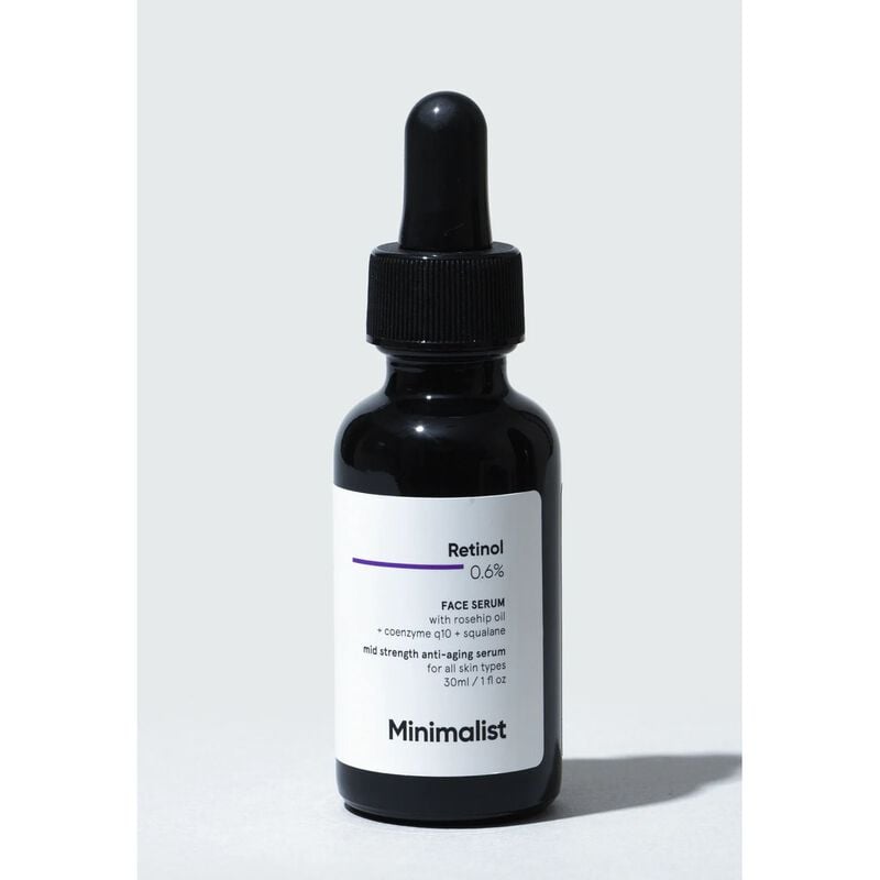 minimalist retinol 0.6% face serum