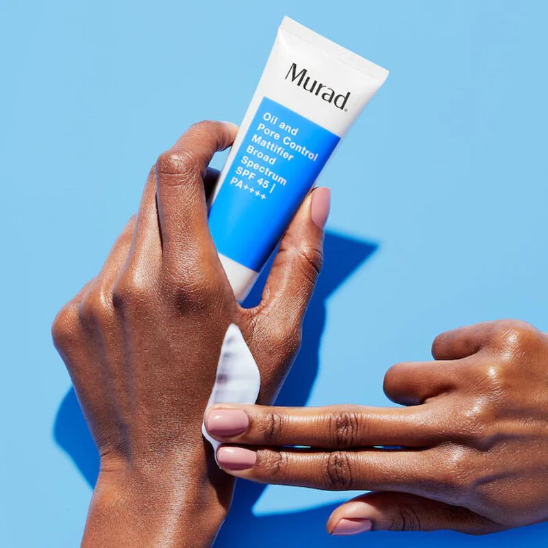 Oil and Pore Control Mattifier Broad Spectrum SPF 45 murad oil and pore control mattifier broad spectrum spf 45