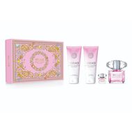 faces فيرساتشي برايت كريستال أو دو تواليت 90 مل   جل استحمام ودش معطر 100 مل   لوشن جسم معطر 100 مل   عطر مصغر أو دو تواليت 5 مل
