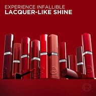faces infallible lacque resistance liquid lipstick 520