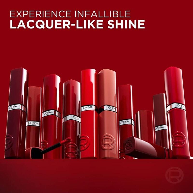 l'oreal paris infallible lacque resistance liquid lipstick 520