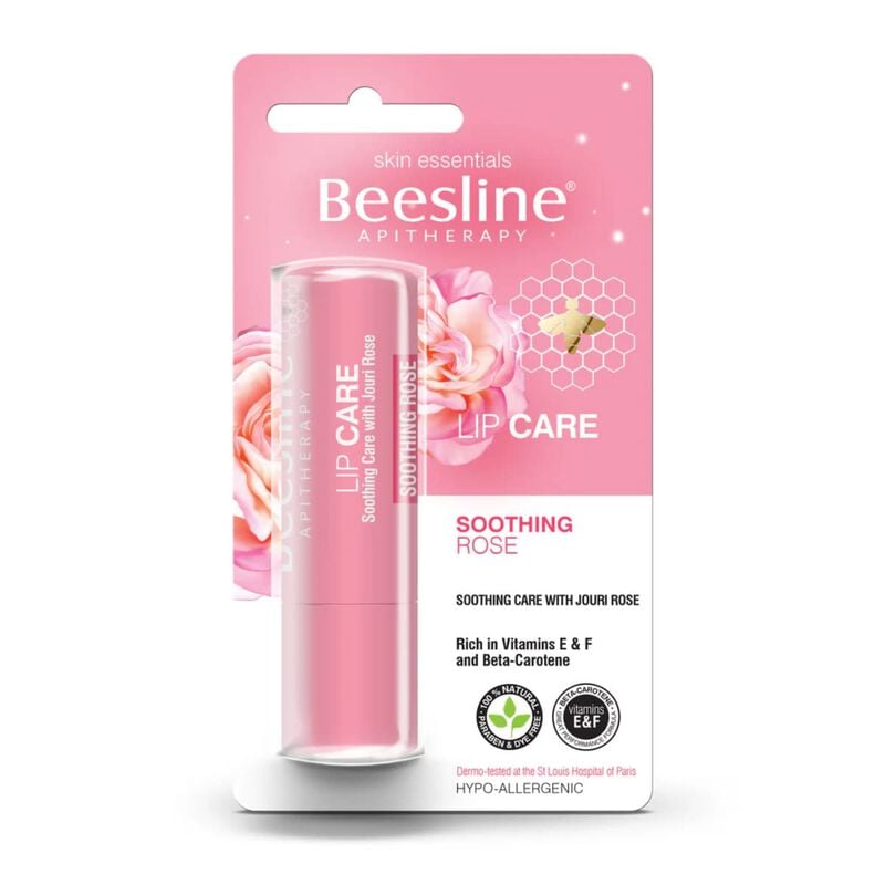 beesline إصبع مرطب للشفاه ورد جوري ملطّف