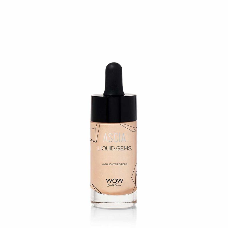 wow beauty ascia liquid gems  highlighter drops 15ml