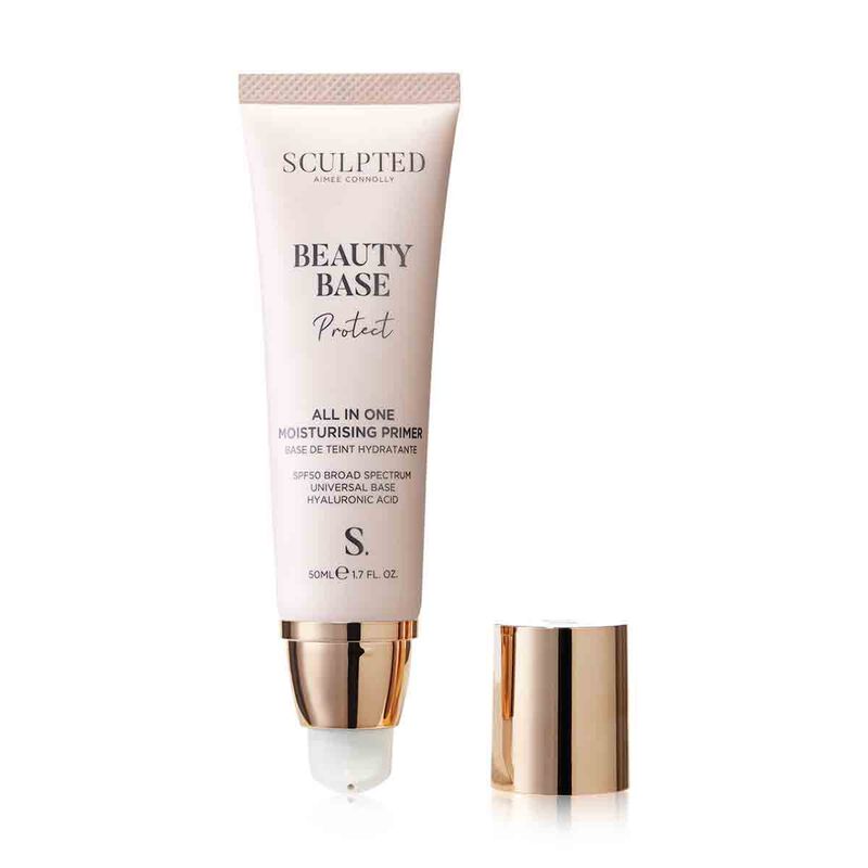 sculptedbyaimee beauty base face primer spf 50
